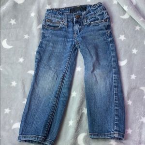 Joe’s jeans with stitching on pockets